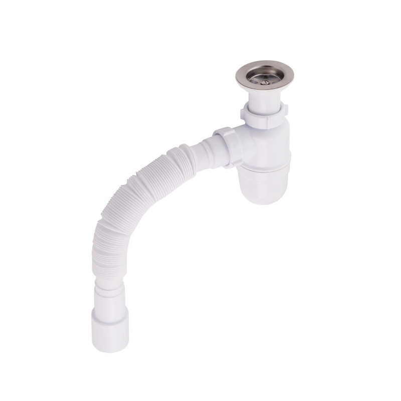 Lidz Сифон для раковини (WHI) 60 06 Y001 00 (вихід 50 мм)