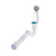 Lidz Сифон для ванни (WHI) 60 03 V001 00 прямоточний (вихід 50 мм)
