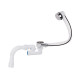 Lidz Сифон для ванни (WHI) 60 03 V002 01 з ревізією (вихід 50 мм)