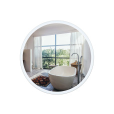 Qtap Дзеркало Virgo R600 з LED-підсвічуванням кнопковий перемикач, QT1878250660W