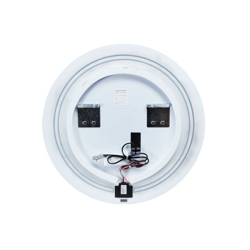 Qtap Дзеркало Jay N R590 з LED-підсвічуванням Touch, димер, рег. яскравості QT07782504W