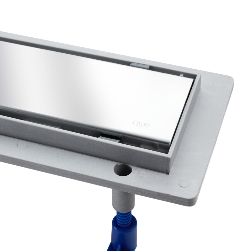 Qtap Трап Dry Tile304-700 лінійний з сухим закривом під плитку 700 мм