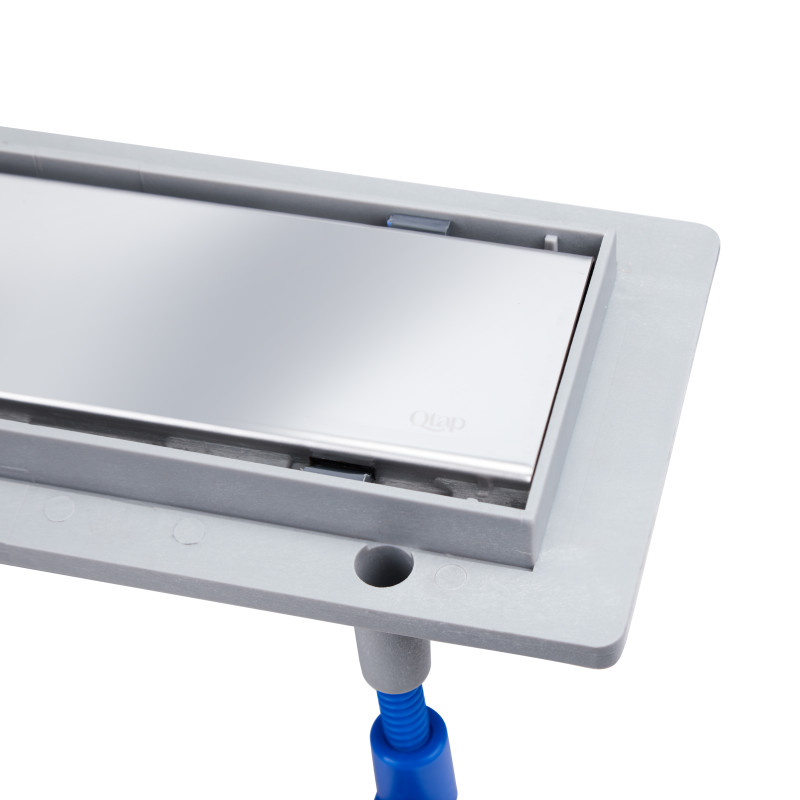 Qtap Трап Dry Tile304-600 лінійний з сухим закривом під плитку 600 мм