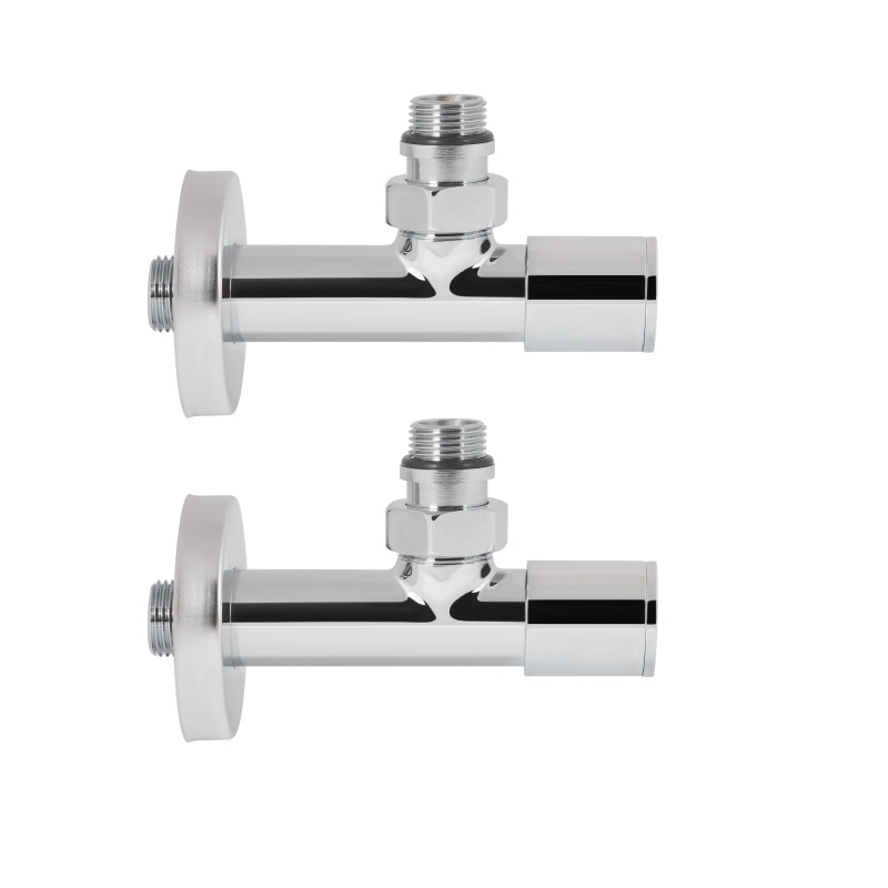 SD Forte Комплект кранів 1/2" НР для рушникосушарки кутовий SF395W15