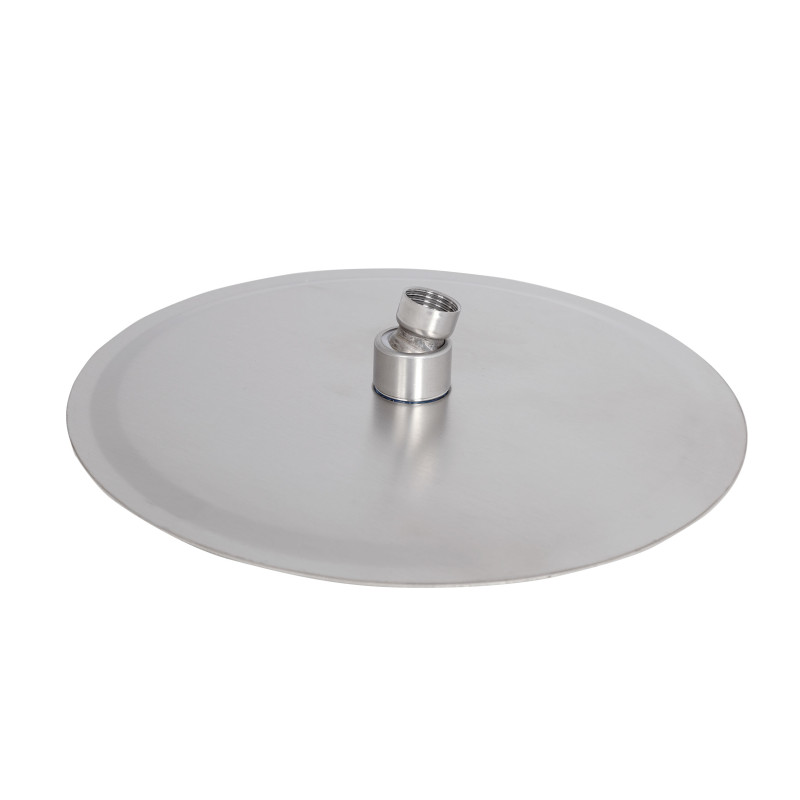 Lidz Душова система для кабіни Wind 1363 двохвентильний на два споживача LDWIN1363NKS43389 Nickel