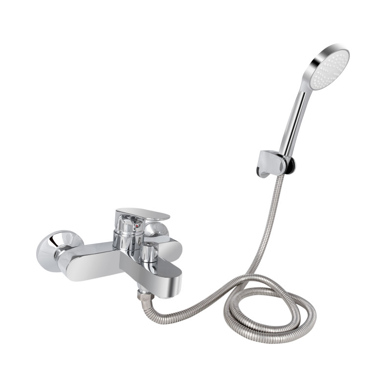 Lidz Змішувач для ванни Arrow 0061 (з душовим гарнітуром) (k35) LDARR0061CRM44956 Chrome