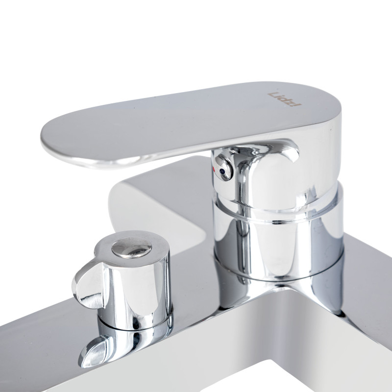 Lidz Змішувач для ванни Arrow 0061 (з душовим гарнітуром) (k35) LDARR0061CRM44956 Chrome