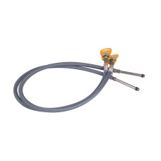 SD Forte Шланг гнучкий NYLON для води у нейлоновому обплет. довгий (пара) L-100 cм. 1/2"в хМ10з SF390W100