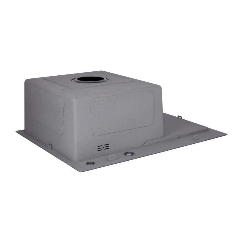 Lidz Мийка для кухні інтегрована Handmade H6350BR крило праворуч (LDH6350BRPVD45590) Brushed Black PVD 3,0/1,0 мм