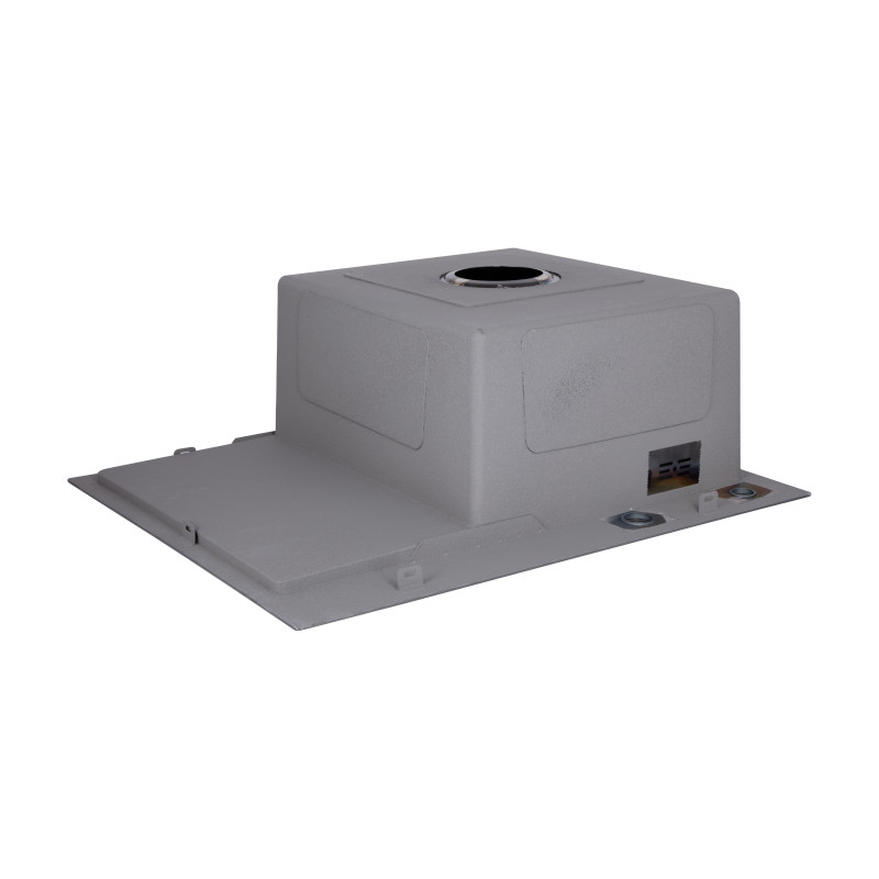 Lidz Мийка для кухні інтегрована Handmade H6350BL крило ліворуч (LDH6350BRUL45589) Brushed Black PVD 3,0/1,0 мм