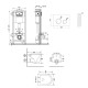 Qtap Комплект: Taurus Ultra Quiet унітаз підвісний QT2433084EUQMB + Nest комплект інсталяції 4в1 (Клавіша кругла White) QT0133M425 + QT0111M11110W