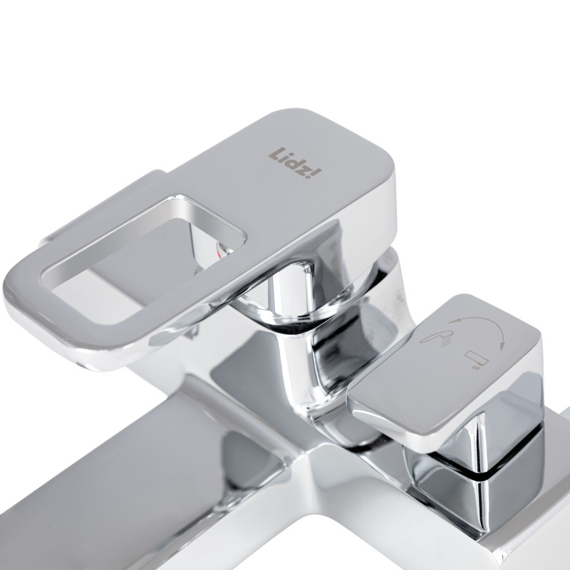 Lidz Змішувач для ванни Wawel 006 (з душовим гарнітуром) (k35) LDWAW006CRM45388 Chrome