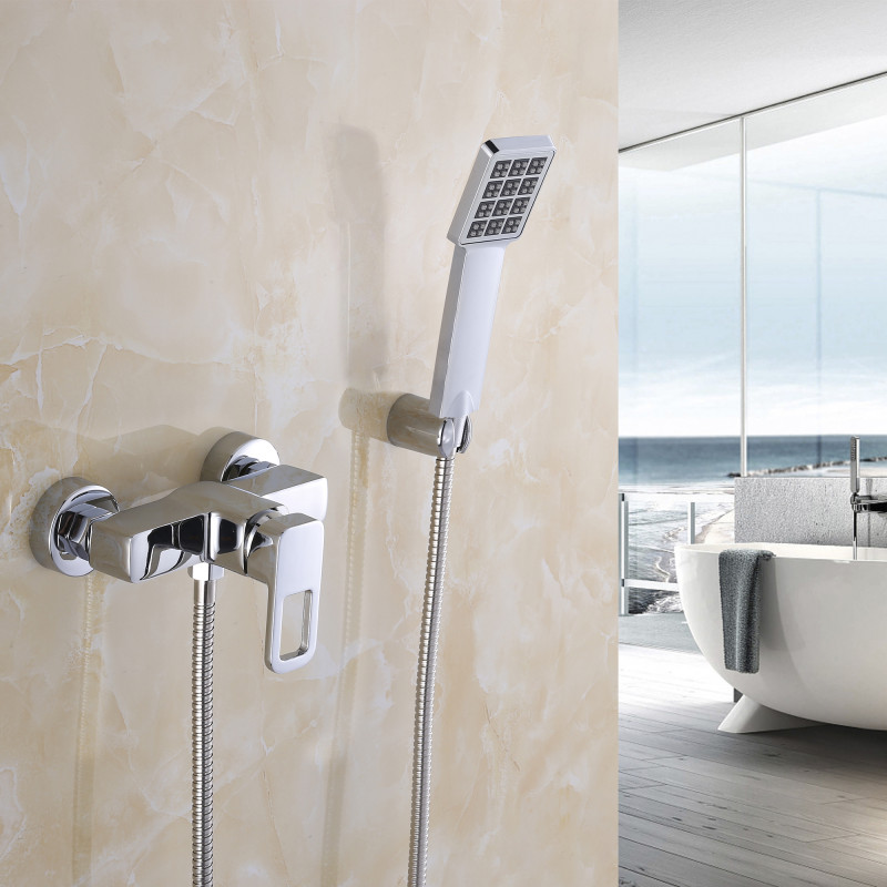 Lidz Змішувач для душу Wawel 010 (з душовим гарнітуром) (k40) LDWAW010CRM45390 Chrome