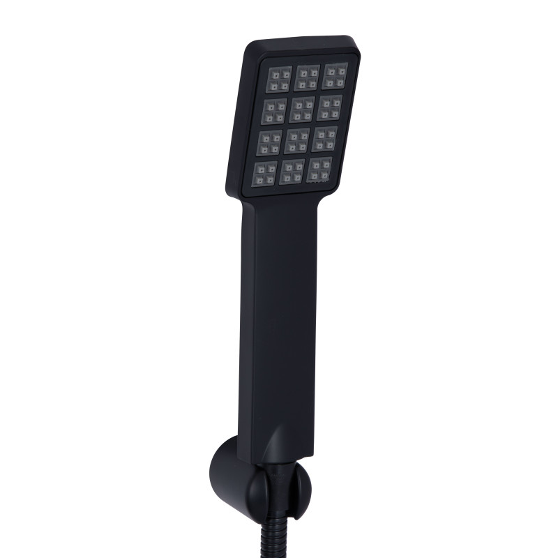 Lidz Змішувач для ванни Wawel 006 (з душовим гарнітуром) (k35) LDWAW006BLA45393 Black