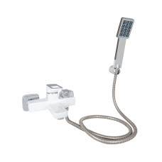 Lidz Змішувач для ванни Wawel 006 (з душовим гарнітуром) (k35) LDWAW006WHI45398 White