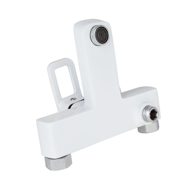 Lidz Змішувач для ванни Wawel 006 (з душовим гарнітуром) (k35) LDWAW006WHI45398 White