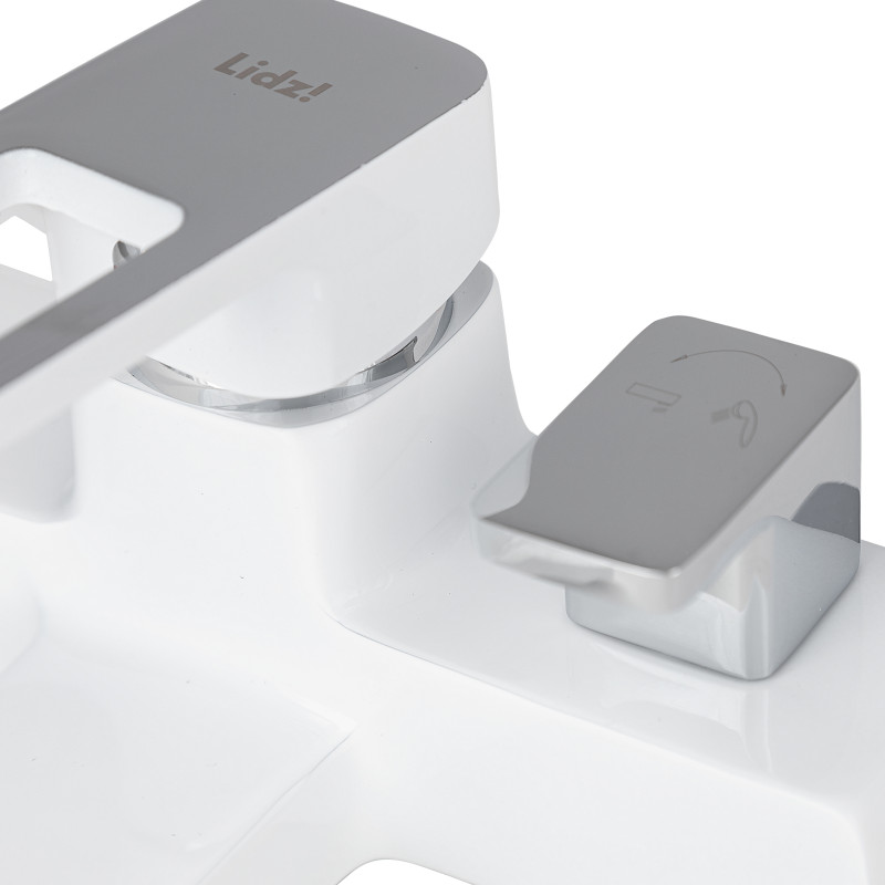 Lidz Змішувач для ванни Wawel 006 (з душовим гарнітуром) (k35) LDWAW006WHI45398 White