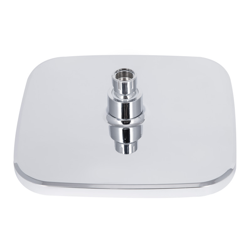 Lidz Душова система універсальна Dozorca 1030 на три споживача (з виливом) (k35) LDDOZ1030CRM45407 Chrome