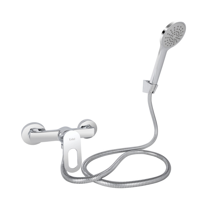 Lidz Змішувач для душу Latwa 010 (з душовим гарнітуром) (k40) LDLAT010CRM45416 Chrome