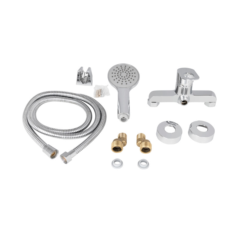 Lidz Змішувач для душу Latwa 010 (з душовим гарнітуром) (k40) LDLAT010CRM45416 Chrome