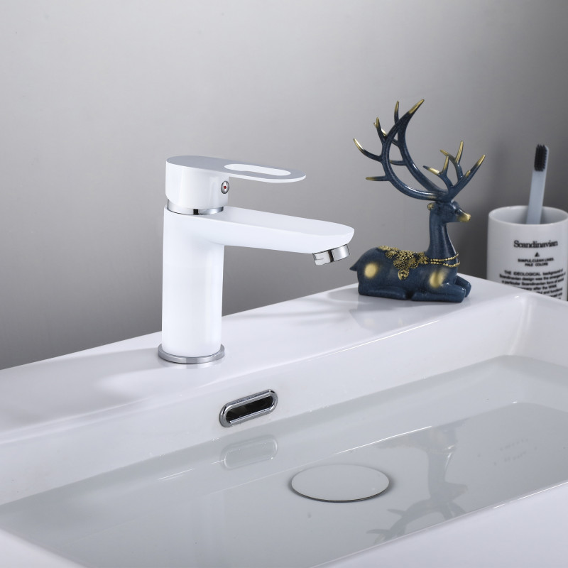 Lidz Змішувач для раковини Latwa 001 (k35) LDLAT001WHI45423 White