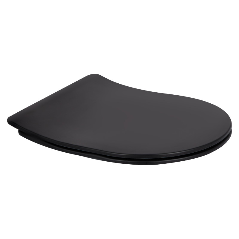 Qtap Унітаз підвісний Taurus безободковий з сидінням Soft-close QT2433084EUQMB