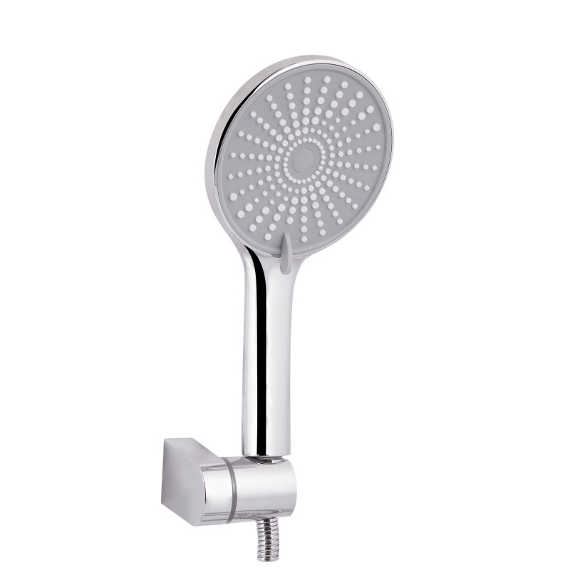 Qtap Змішувач для ванни Jay з довгим поворотним виливом (з душовим гарнітуром) QTJAY2601CRM45540 Chrome