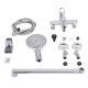 Qtap Змішувач для ванни Jay з довгим поворотним виливом (з душовим гарнітуром) QTJAY2601CRM45540 Chrome