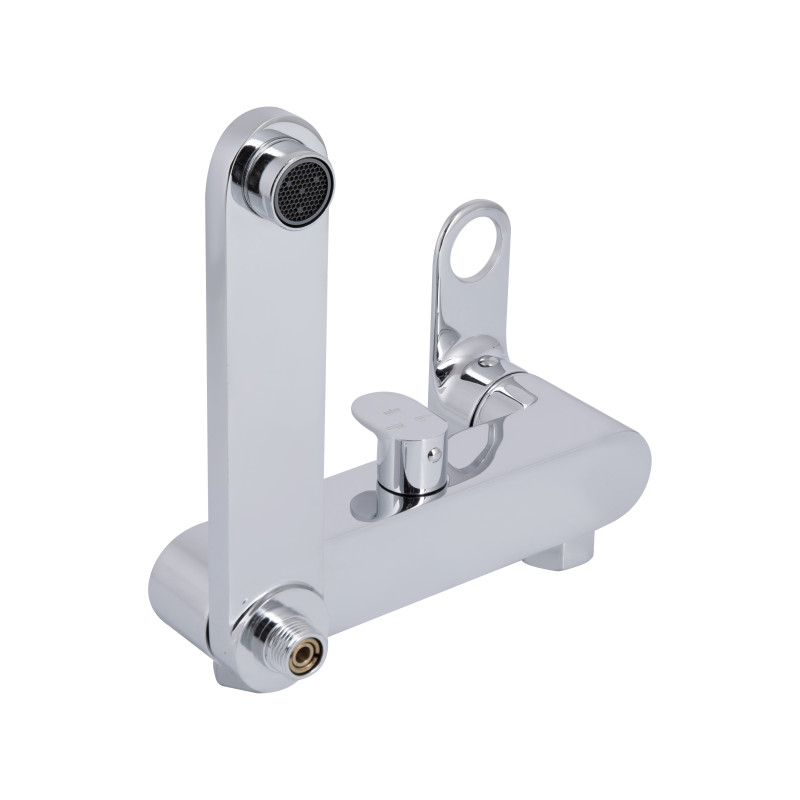 Qtap Душова система універсальна Jay на три споживача (з виливом) QTJAY111CRM45543 Chrome