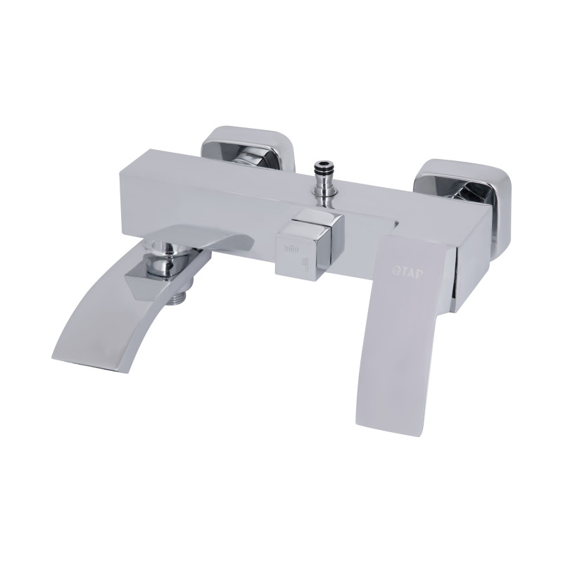 Qtap Душова система універсальна Swan Cascada на три споживача (з виливом) QTSWA111CRM45566 Chrome