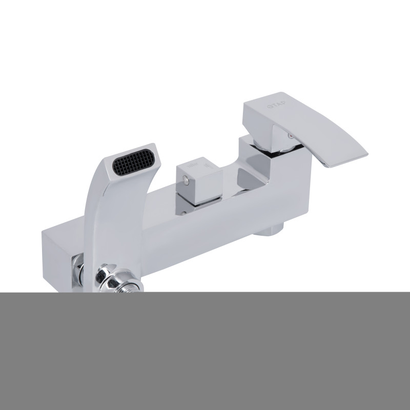 Qtap Душова система універсальна Swan Cascada на три споживача (з виливом) QTSWA111CRM45566 Chrome