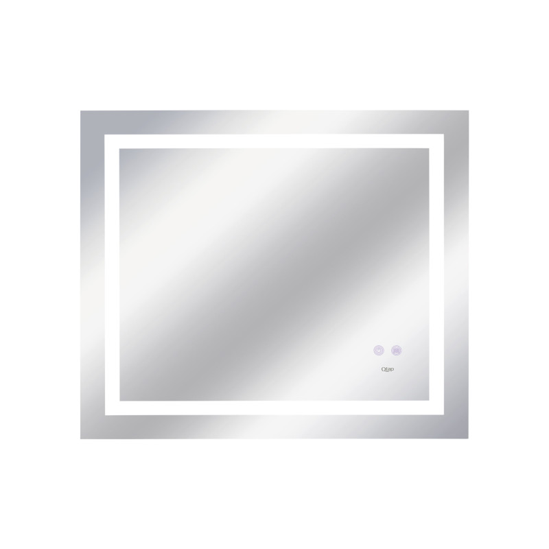 Qtap Дзеркало Mideya 800х700 з LED-підсвічуванням Touch, з антизапотіванням, з димером, рег. яскравості Reverse QT2078NCF8070W