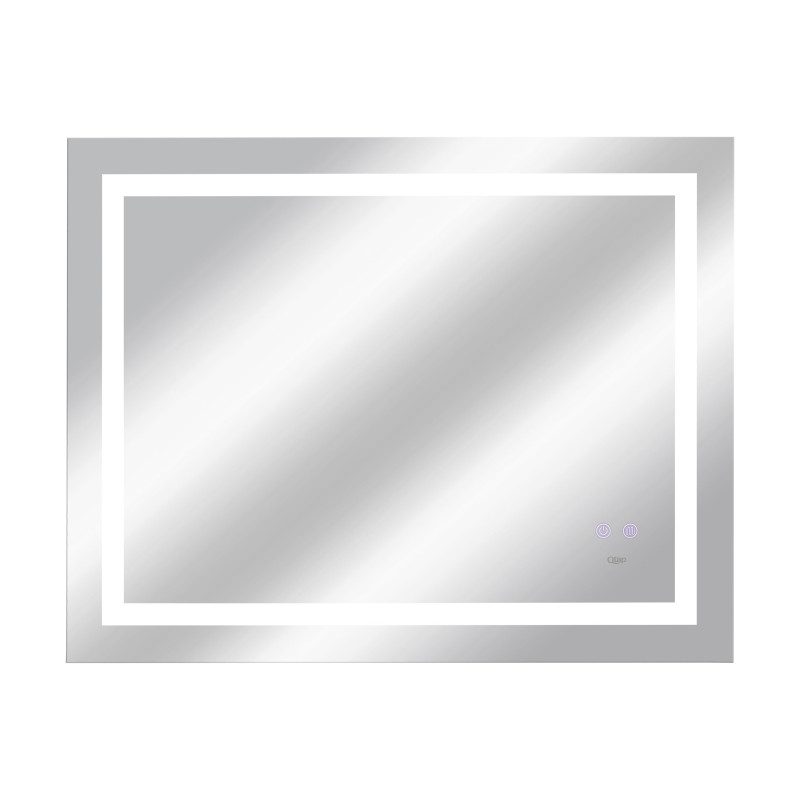 Qtap Дзеркало Mideya 900х700 з LED-підсвічуванням Touch, з антизапотіванням, з димером, рег. яскравості Reverse QT2078NCF9070W