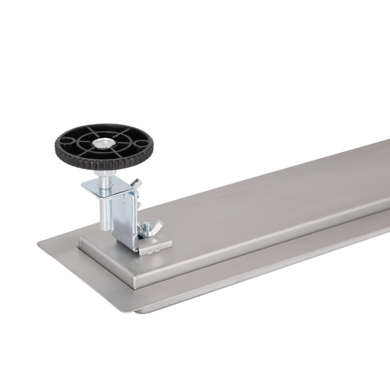 Qtap Трап із нержавіючої сталі Taurus Tile700 лінійний із сухим затвором під плитку