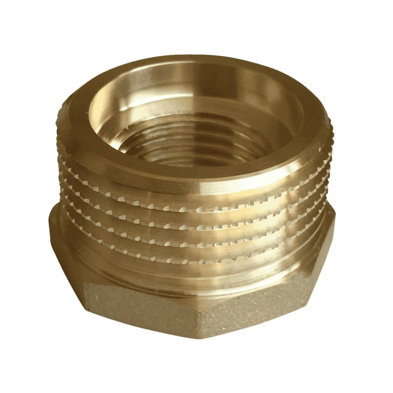 FADO Футорка 1х1/2" латунь (PF01B)