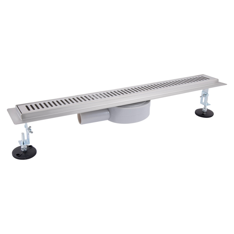 Qtap Лінійний трап Scorpio FA600 з нержавіючої сталі (поворотний сифон/сухий затвор) 700 мм