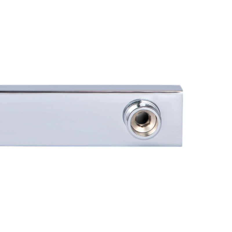 Qtap Кронштейн для верхнього душу Trubice 400 мм прямокутний QTTRU120CRM45928 Chrome