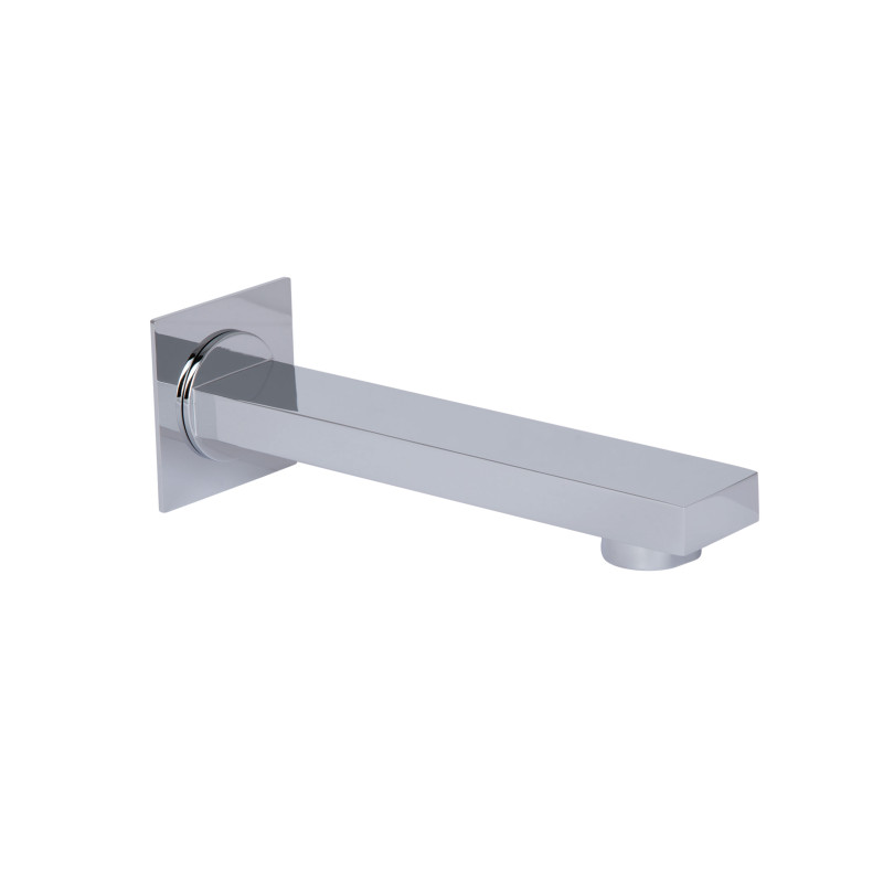 Qtap Вилив для систем прихованого монтажу Vytok 180 мм прямокутний QTVYT246CRM45932 Chrome