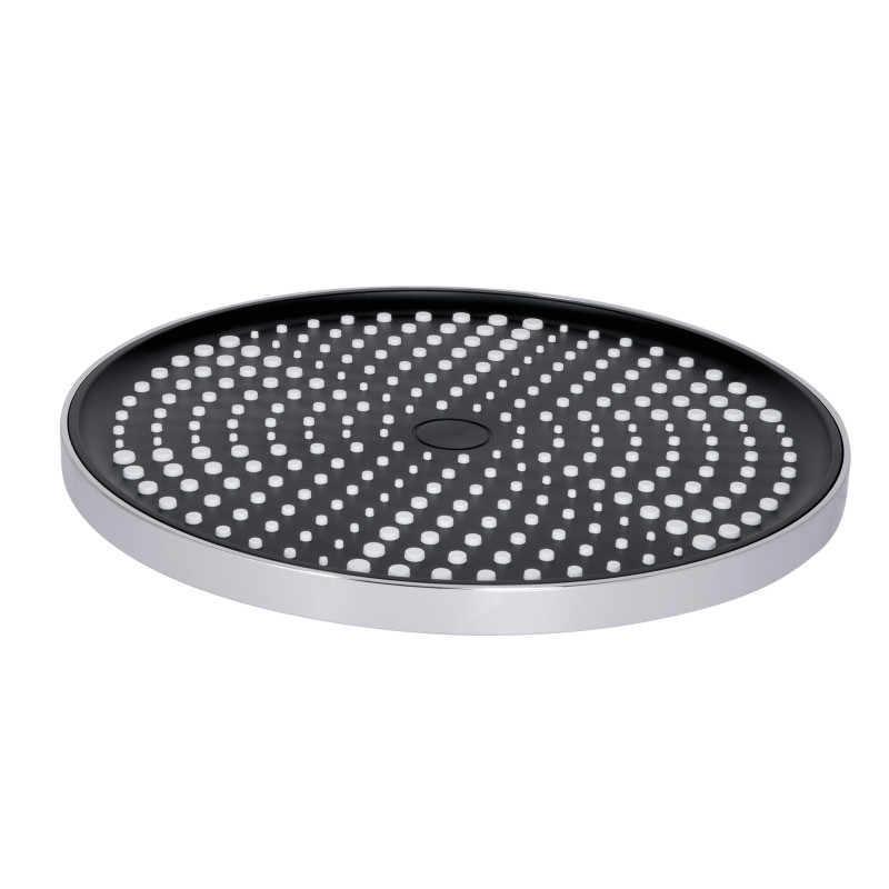 Qtap Лійка для верхнього душу Hlavova D 250 мм округла QTHLA107CRM45948 Chrome