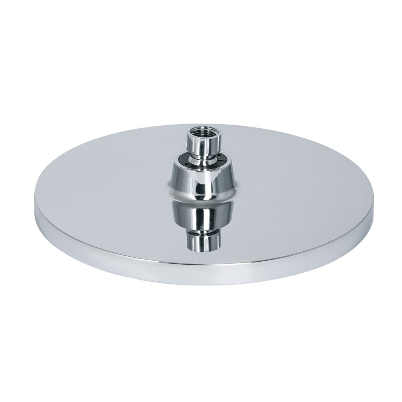 Qtap Лійка для верхнього душу Hlavova D 250 мм округла QTHLA107CRM45948 Chrome