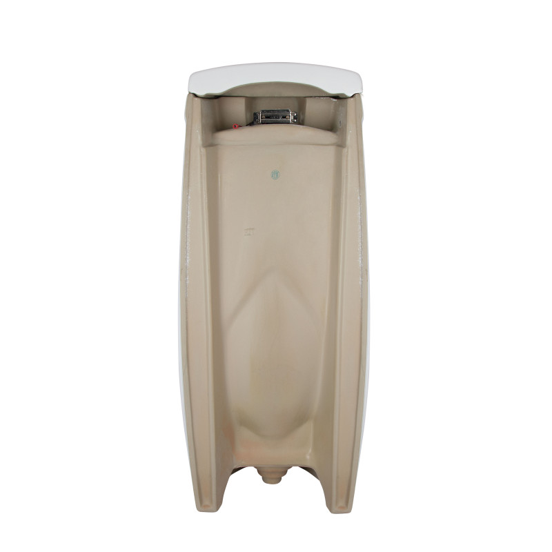 Qtap Пісуар підлоговий Scorpio з ІЧ-датчиком автоматичного змиву 430х370х990 White QT1488101HW