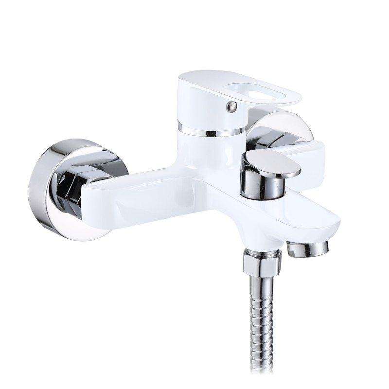 Lidz Набір змішувачів Latwa 001 + Latwa 006 White