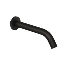 Qtap Вилив для систем прихованого монтажу Vytok 200 мм округлий QTVYT246BLM45931 Black Matt