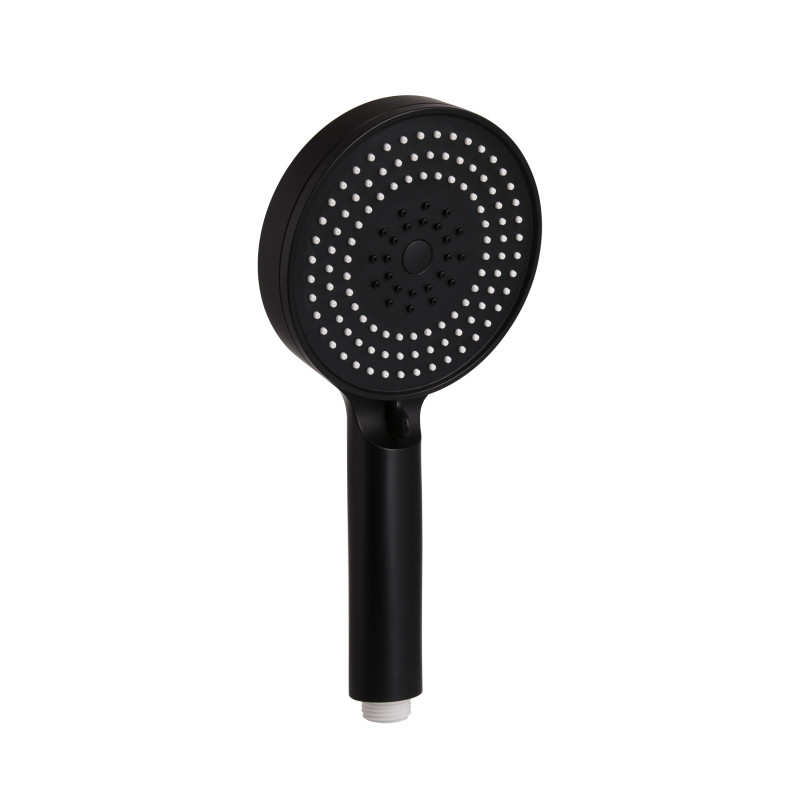 Qtap Лійка для ручного душу Rucni D 130 мм округла QTRUC125BLM45951 Black Matt