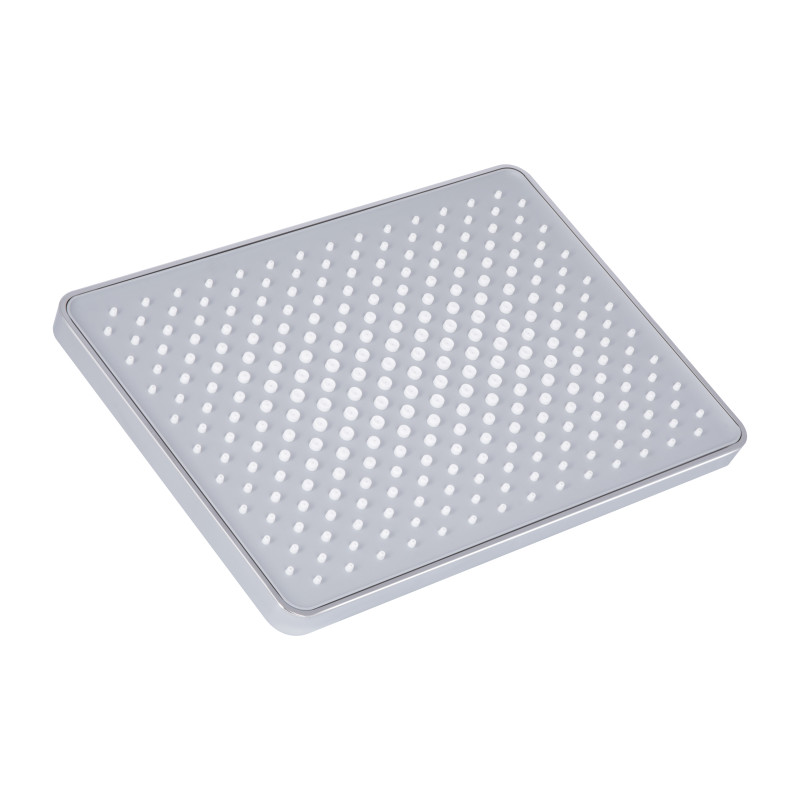 Qtap Лійка для верхнього душу Hlavova 280x280 мм прямокутна QTHLA107CRM45946 Chrome