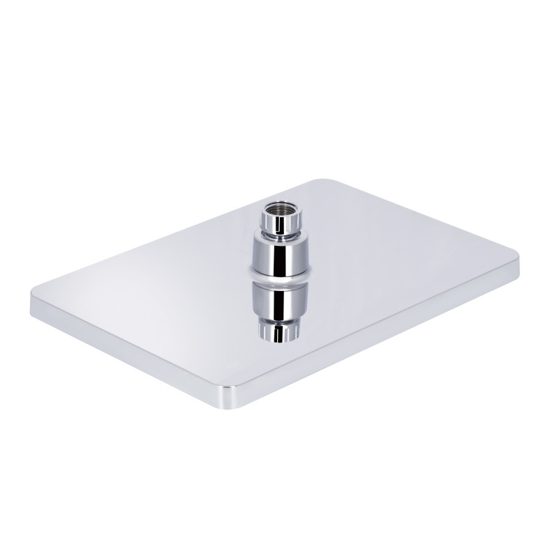 Qtap Лійка для верхнього душу Hlavova 280x280 мм прямокутна QTHLA107CRM45946 Chrome