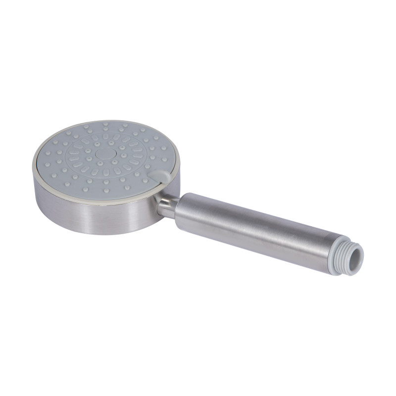 Lidz Душова система універсальна Aria 1033 на три споживача (з виливом) (k35) LDARI1033NKS46109 Nickel