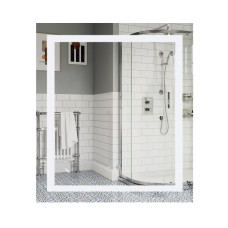 Lidz Дзеркало Kubis 700х800 з LED-підсвічуванням Touch, з антизапотіванням, з димером, рег. яскравості Reverse LD78LF9048070