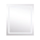 Lidz Дзеркало Kubis 700х800 з LED-підсвічуванням Touch, з антизапотіванням, з димером, рег. яскравості Reverse LD78LF9048070