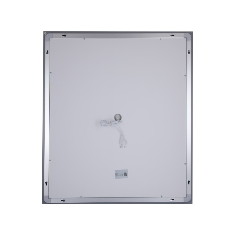 Lidz Дзеркало Kubis 700х800 з LED-підсвічуванням Touch, з антизапотіванням, з димером, рег. яскравості Reverse LD78LF9048070